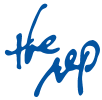 Arkansas Repertory Theatre logo, the rep in blue
