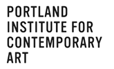 Portland Institute for Contemporary Art, written in modern black capitals