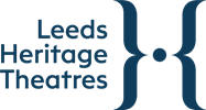 Leeds Heritage Theatres logo, featuring a stylised letter H