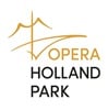Logo of Opera Holland Park, resembling a marquee